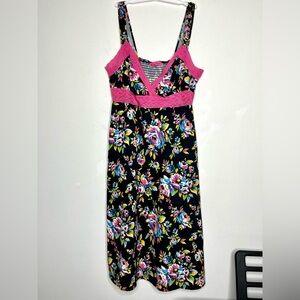 Betsey Johnson Multicolor Floral Dress